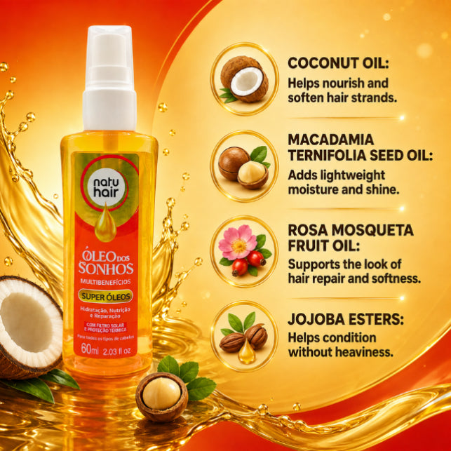 שמן חלום סופר NatuHair – 60 ml