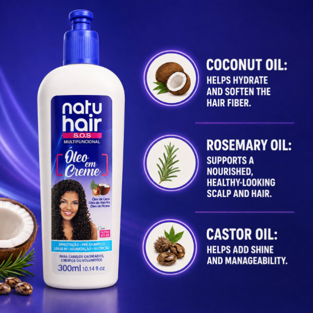 NatuHair SOS Oil-in-Cream – 300 ml