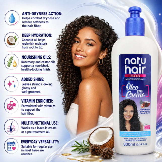 NatuHair SOS Oil-in-Cream – 300 ml