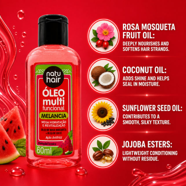NatuHair Multifunctional Oil Watermelon – 60 ml