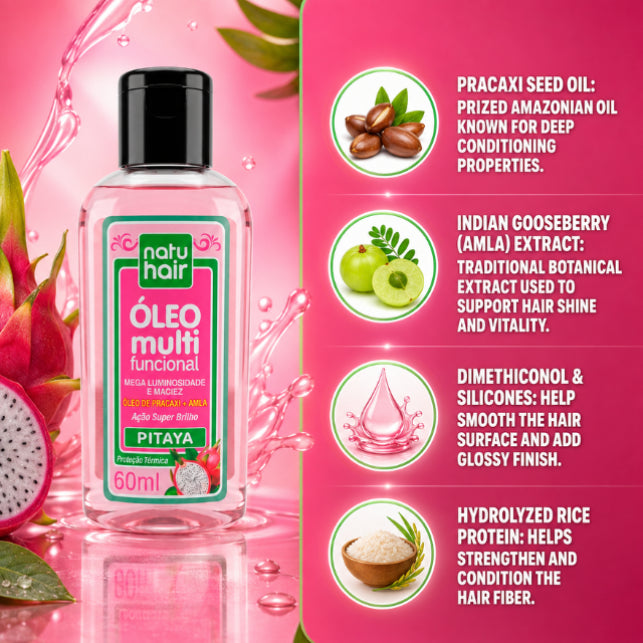NatuHair Pitaya Multifunctional Oil – 60 ml
