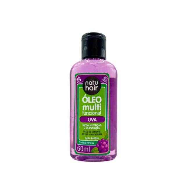 NatuHair Óleo Multifuncional de Uva – 60 ml