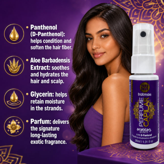 NatuHair Arabian Secret Hair Perfume (Choose Size: 30 ml or 60 ml)