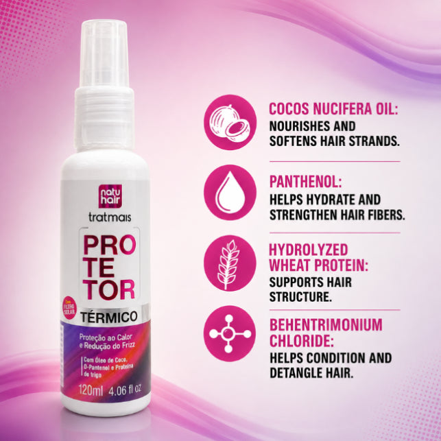 NatuHair Tratmais Thermal Protector – 120 ml