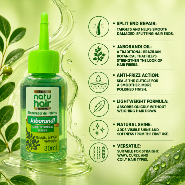 NatuHair Jaborandi Split End Repairer – 30 ml