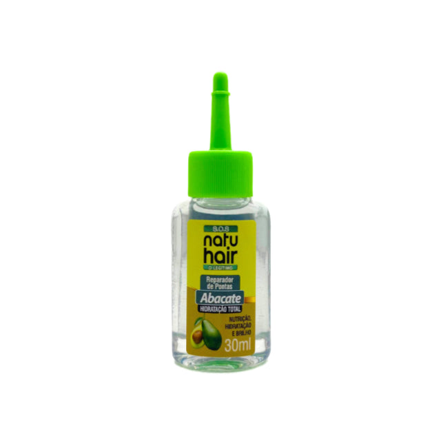 NatuHair Riparatore di Doppie Punte SOS all'Olio di Avocado – 30 ml