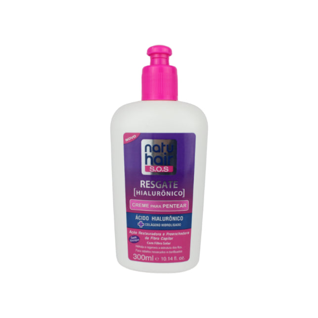 Crema Desenredante Leave-In Hyaluronic Rescue SOS NatuHair