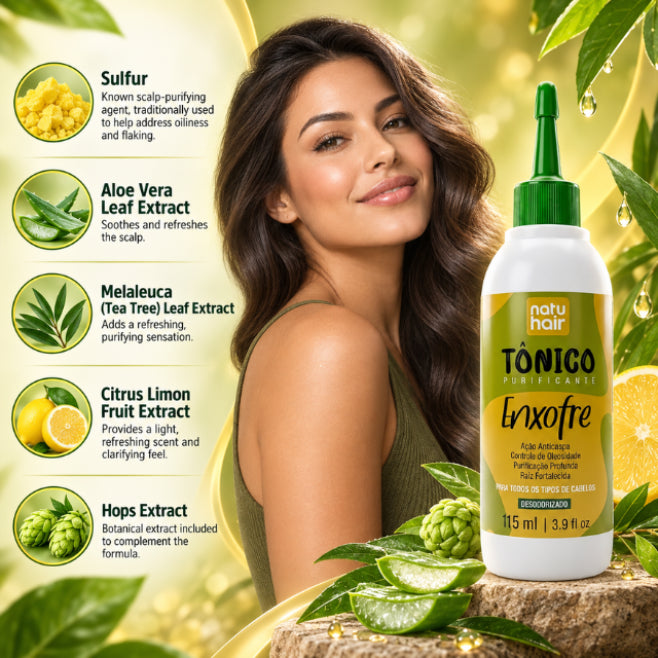NatuHair Sulfur Hair Tonic – 115 ml