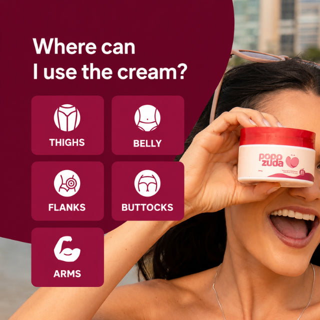 Popozuda Cream 200g - Firmness, Hydration, and Radiance for Your Skin - Original