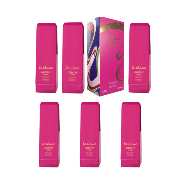 Isabelle La Belle Fantasie Body Lotion 6-Pack – Braziliaanse lichaamsverzorgingsset