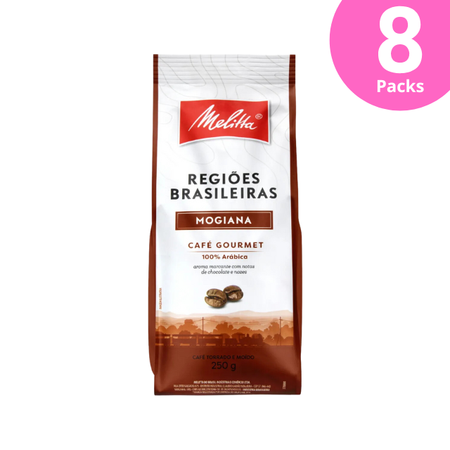 MELITTA - Brazilské regiony - MOGIANA - 250g - Brazilská káva Arabica
