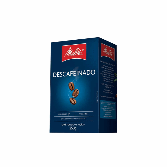 4-Pack Melitta Decaffeinated Ground Coffee - 4 x 250g (8.8 oz)