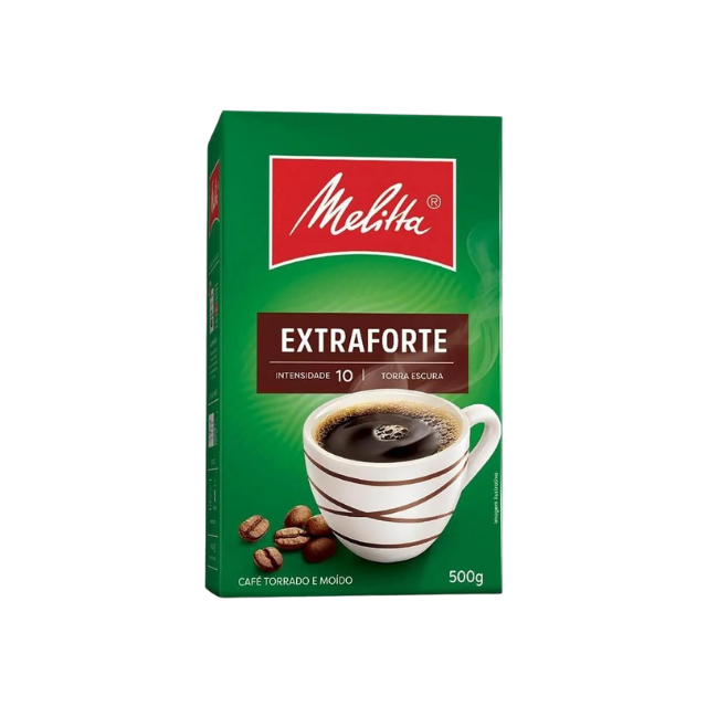 8 Packs Melitta Extra Forte/Strong Ground Coffee - 8 x 500g / 17.6 oz