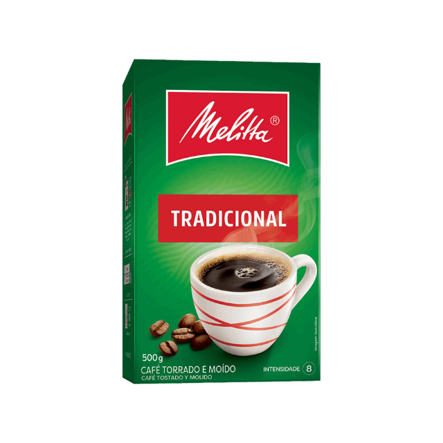 Caffè macinato tradizionale Melitta - 500 g / 17,6 once