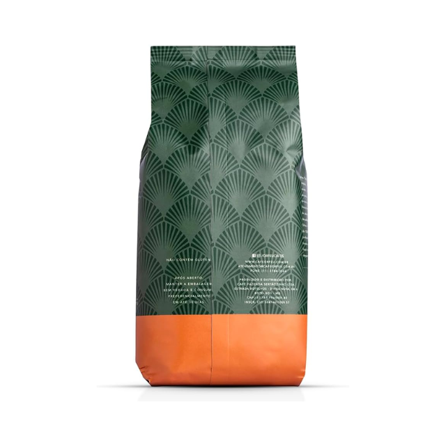 4 paquetes de granos de café Orfeu Classic - 4 x 1 kg (35,27 oz) - 100% Arábica - Café Arábica brasileño