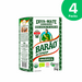 4 Packs Organic Yerba Mate Barão de Cotegipe - Vacuum-Sealed - 4 x 1kg (35.3 oz)