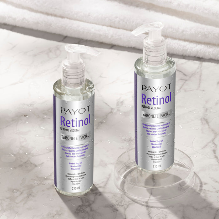 Payot Retinol Facial Cleanser 210ml (7.10 fl oz) – Buy now at MKPBR.COM – Worldwide Shipping