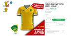 Personal Shopper | Buy from Brazil - Brazil Rugby Shirts CAMISA TUPIS 2023 - 30 items (DDP) MKPBR - Brazilian Brands Worldwide