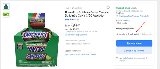 Personal Shopper | Buy from Brazil - Kit 5 chocolate boxes Stickers - (DDP) MKPBR - Brazilian Brands Worldwide