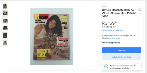 Personal Shopper | Buy from Brazil -Magazines and collectibles -7 items (DDP) MKPBR - Brazilian Brands Worldwide