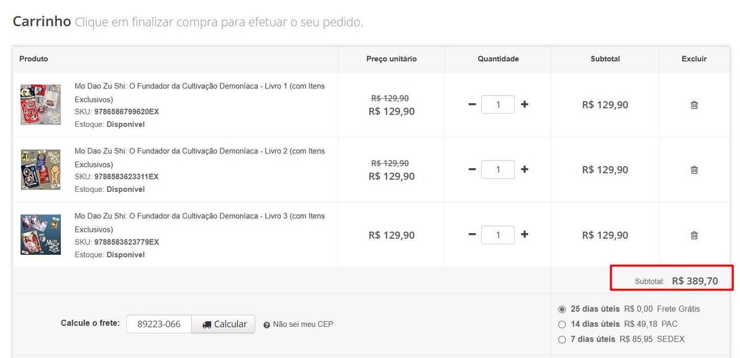 Personal Shopper | Buy from Brazil -New Pop - 3 items (DDP) MKPBR - Brazilian Brands Worldwide