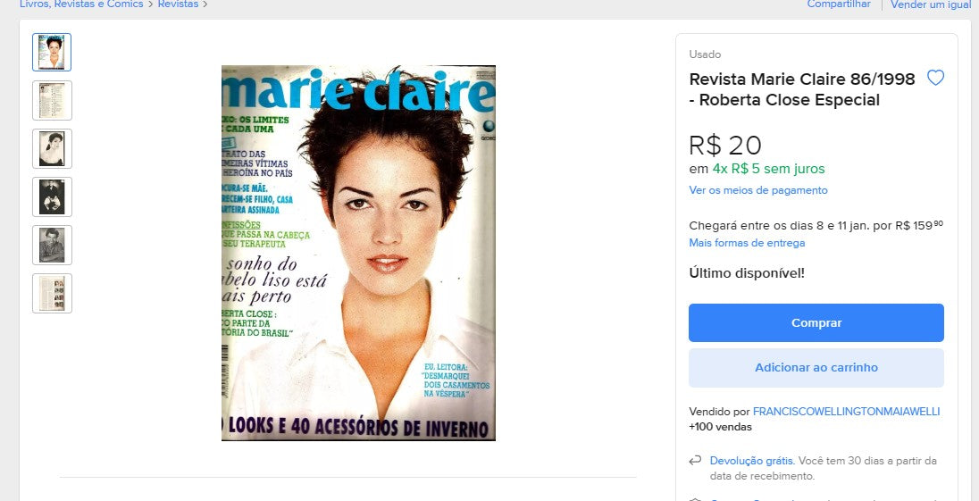 Personal Shopper | Buy from Brazil - Vintage magazines - 81 items (DDP) MKPBR - Brazilian Brands Worldwide