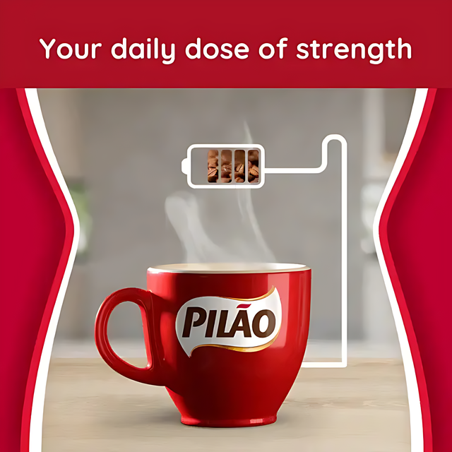 4 Packs Pilão Extra Forte Coffee Capsules - Aluminum - 4 x 52g/1.83oz 10 caps - Nespresso® Compatible