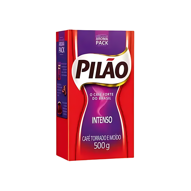 Pilão Intense Gemahlener Kaffee, Vakuumverpackt 500g (17.6 oz)