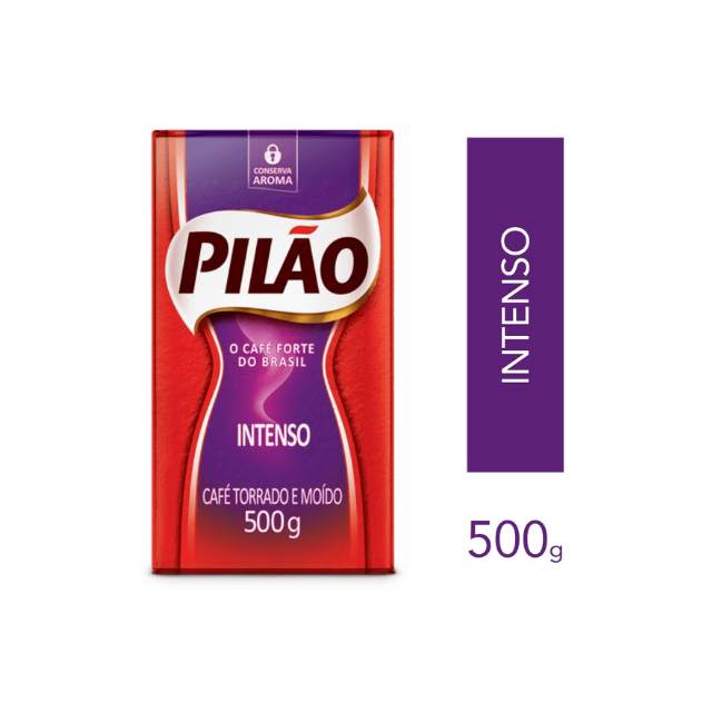 PILÃO Intense 500g - Brazilská káva