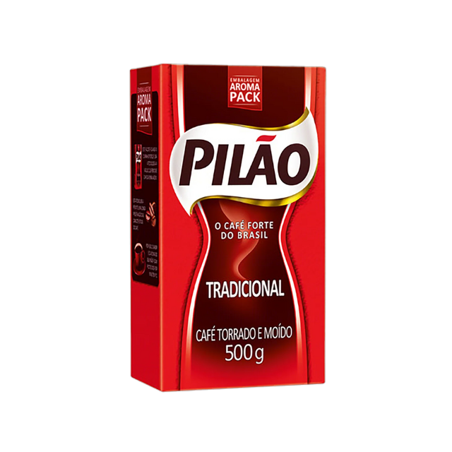 Café Pilão Tradicional Moído - 500g (17.6 oz)