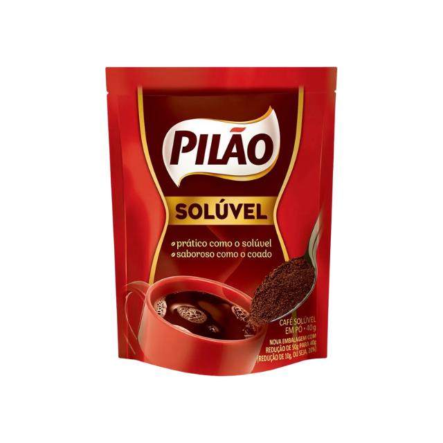 Café instantáneo soluble Pilão 40 g (1,41 oz)