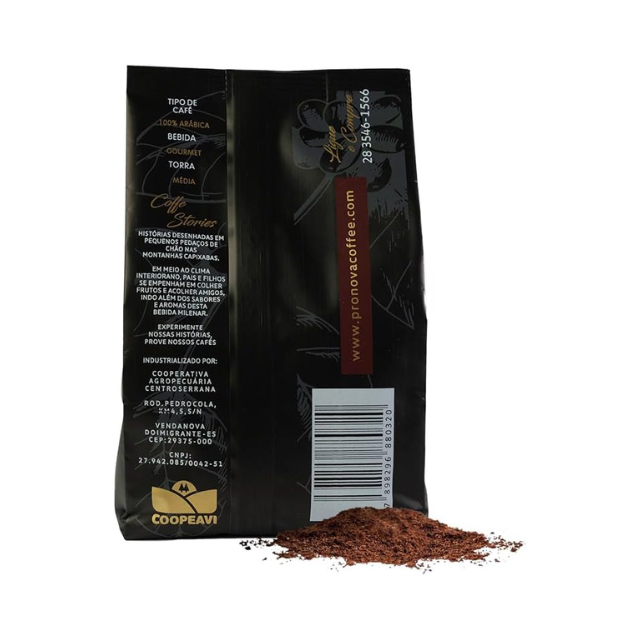 Pronova Coffee Stories Single Origin - Special Ground Coffee 250g (8.8 oz)