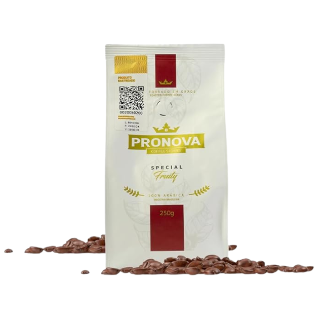 Pronova Coffee Stories Special Fruity - Specialty Arabica Coffee Beans, 8.8 oz (250g)