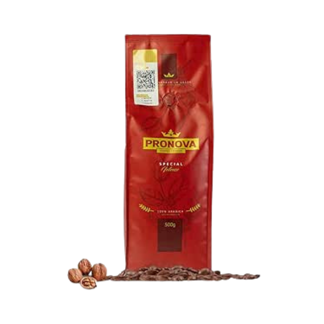 Pronova Coffee Stories Special Intense - Premium Arabica Coffee Beans 17.64 oz (500g)