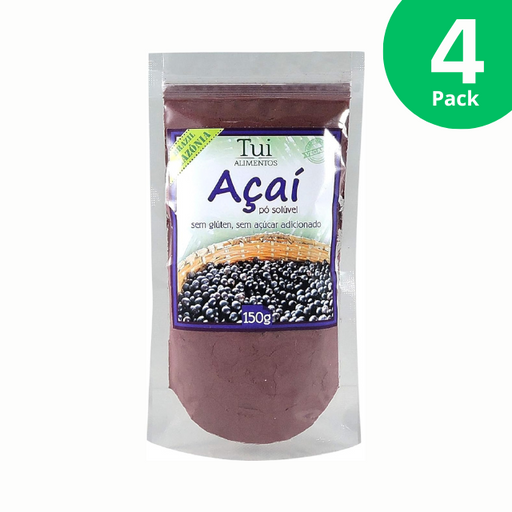 Pure Açaí Berry Powder - Natural Superfood Supplement, 150g/5.3 oz