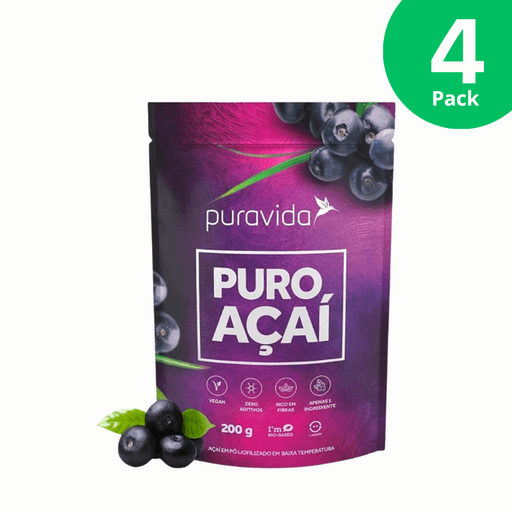 Pure Açaí Powder by Puravida - 200g / 7 oz