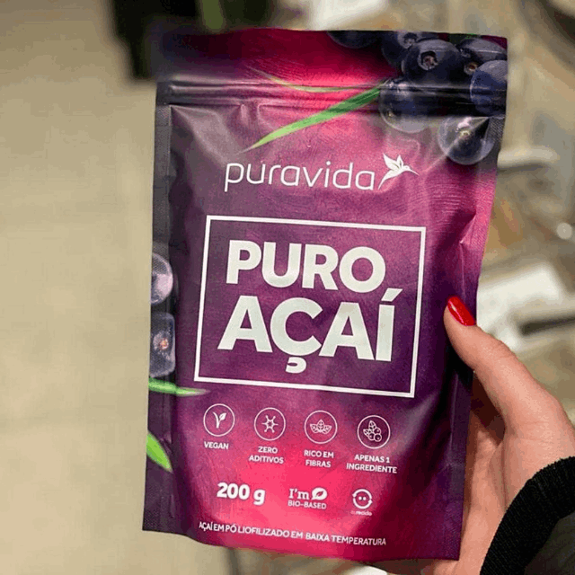 Pure Açaí Powder by Puravida - 200g / 7 oz