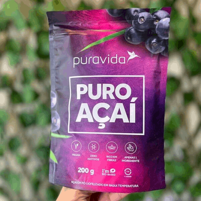 Pure Açaí Powder by Puravida - 200g / 7 oz