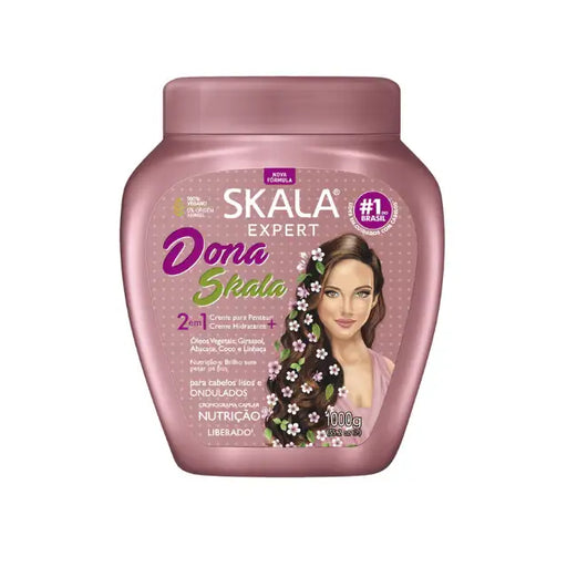 SKALA Dona Skala Super Potão Treatment Cream – 35.27 oz (1000g) providing weightless hydration – Buy now at MKPBR.COM – Worldwide Shipping