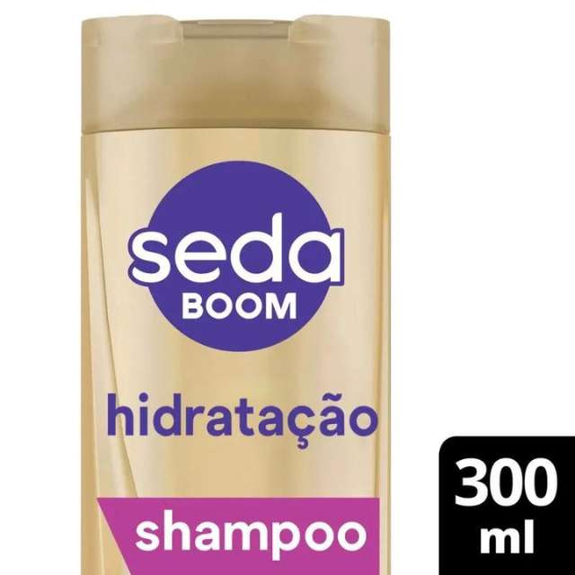 Seda Boom Hydration Shampoo - Low Sulfate Formula with Collagen & Macadamia Oil - 300ml / 10.14oz