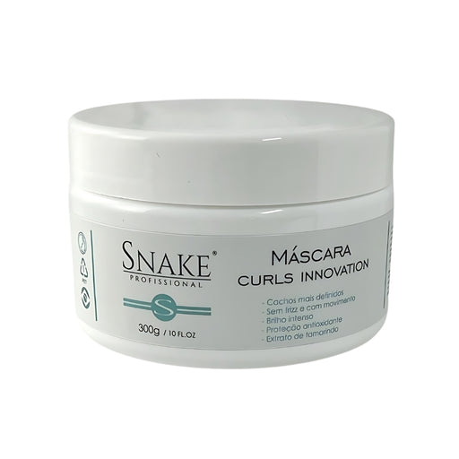 Snake Profissional Curls Innovation Hair Mask 300g Main – Buy now at MKPBR.COM – Worldwide Shipping