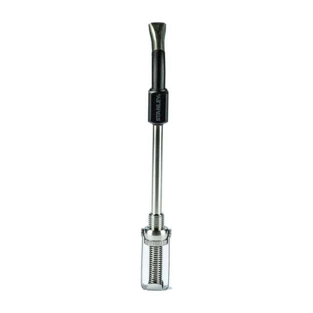 Stanley Adjustable Bombilla stainless steel straw for mate, chimarrão and tereré - Matte black and chrome finish - 54g (1.9 oz)