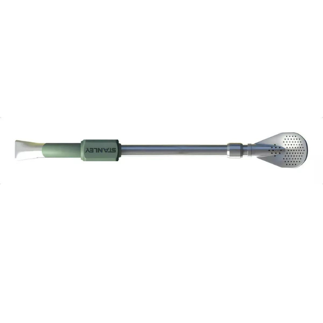 Stanley Bomba Colher / Bombilla Spoon for Mate - Stainless Steel 18/8 | 0.7g - Hammertone Green