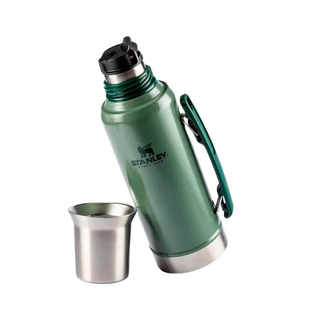 Butelka termiczna Stanley Mate System – Hammertone Green | 1,2 l | 40,6 uncji płynu