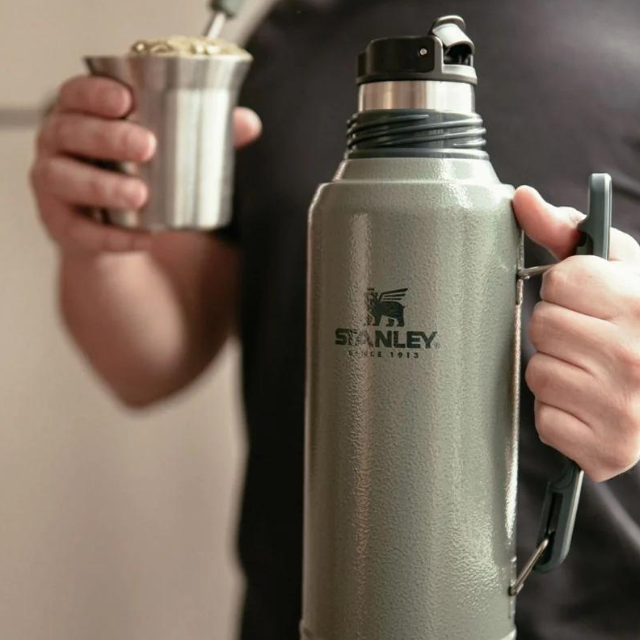 Stanley Mate System Thermal Bottle - Hammertone Green | 1.2L | 40.6 fl oz