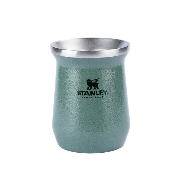 Stanley Cup Thermos Cuia Mate System - Hammertone Green | 236ml (8oz) | For Chimarrão & Tererê - Stainless Steel - Original