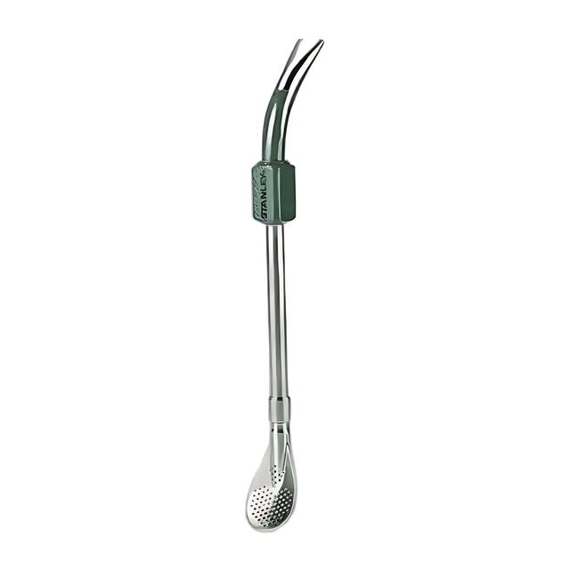 Stanley Bomba Colher Bombilla Spoon for Mate - Stainless Steel 188 (0.7g) - Hammertone Green