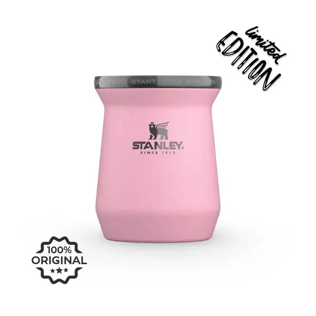 Stanley Cup Thermos Cuia Mate System – Pink Messi GOAT Collection
