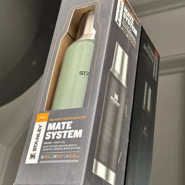 Stanley Mate System Thermal Bottle - Hammertone Green | 1.2L | 40.6 fl oz