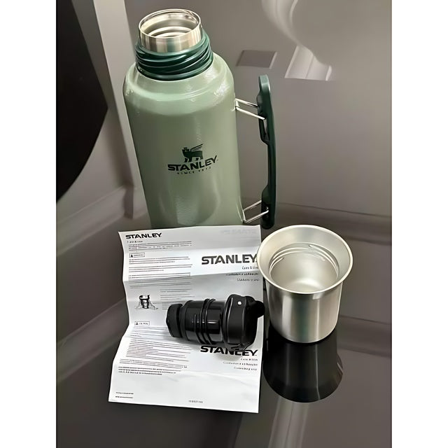 Stanley Mate System Thermal Bottle - Hammertone Green 1.2L (40.6 fl oz)